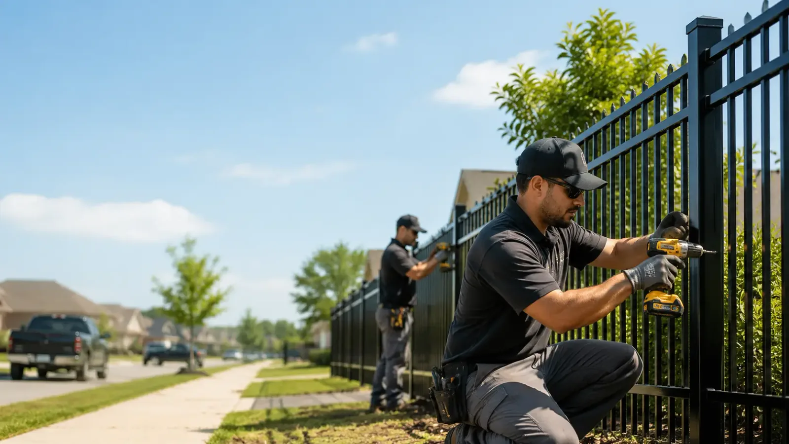 Metal Fence Installation in Marion, OH